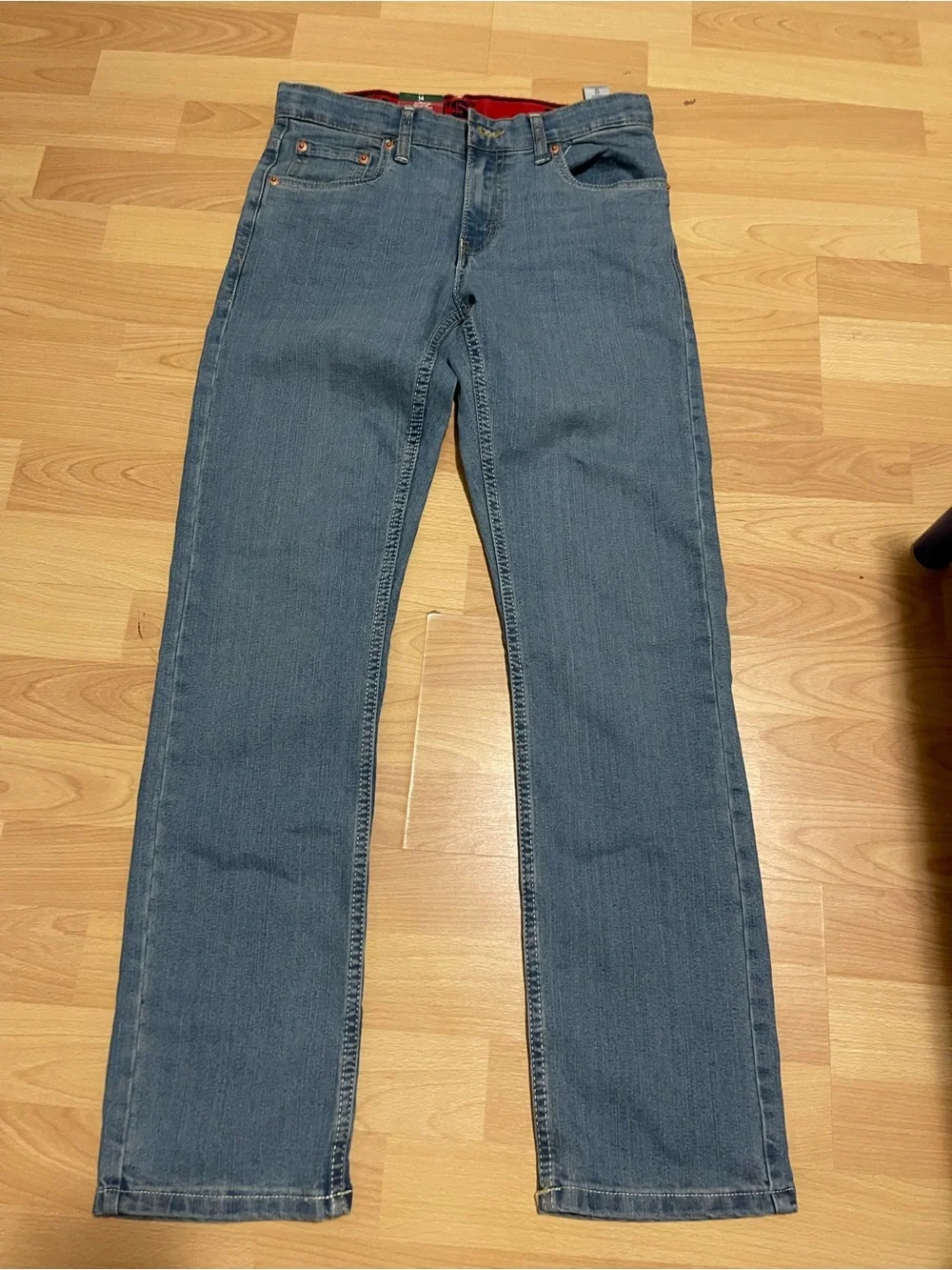 Levi's Boys 511 Slim Fit Stretch Jeans I- Light Blue
